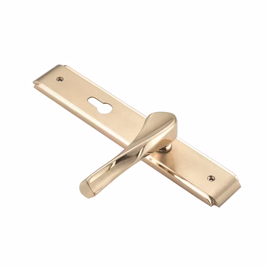 Modern Mortice Zinc Alloy Door Lock Handle