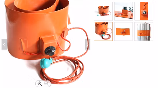 맞춤형 유연한 실리콘 히터/난방/열 매트/패드/플레이트/요소 설계