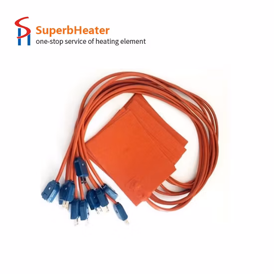 3m 접착제를 사용한 공장 맞춤형 유연한 실리콘 발열체