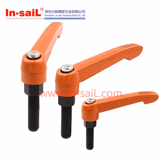 아연 합금 조정 가능한 클램핑 레버 핸들 M8